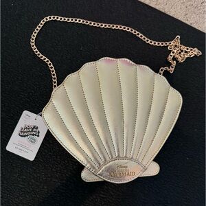 Skinny Dip X Disney The Little Mermaid Seashell Crossbody Purse